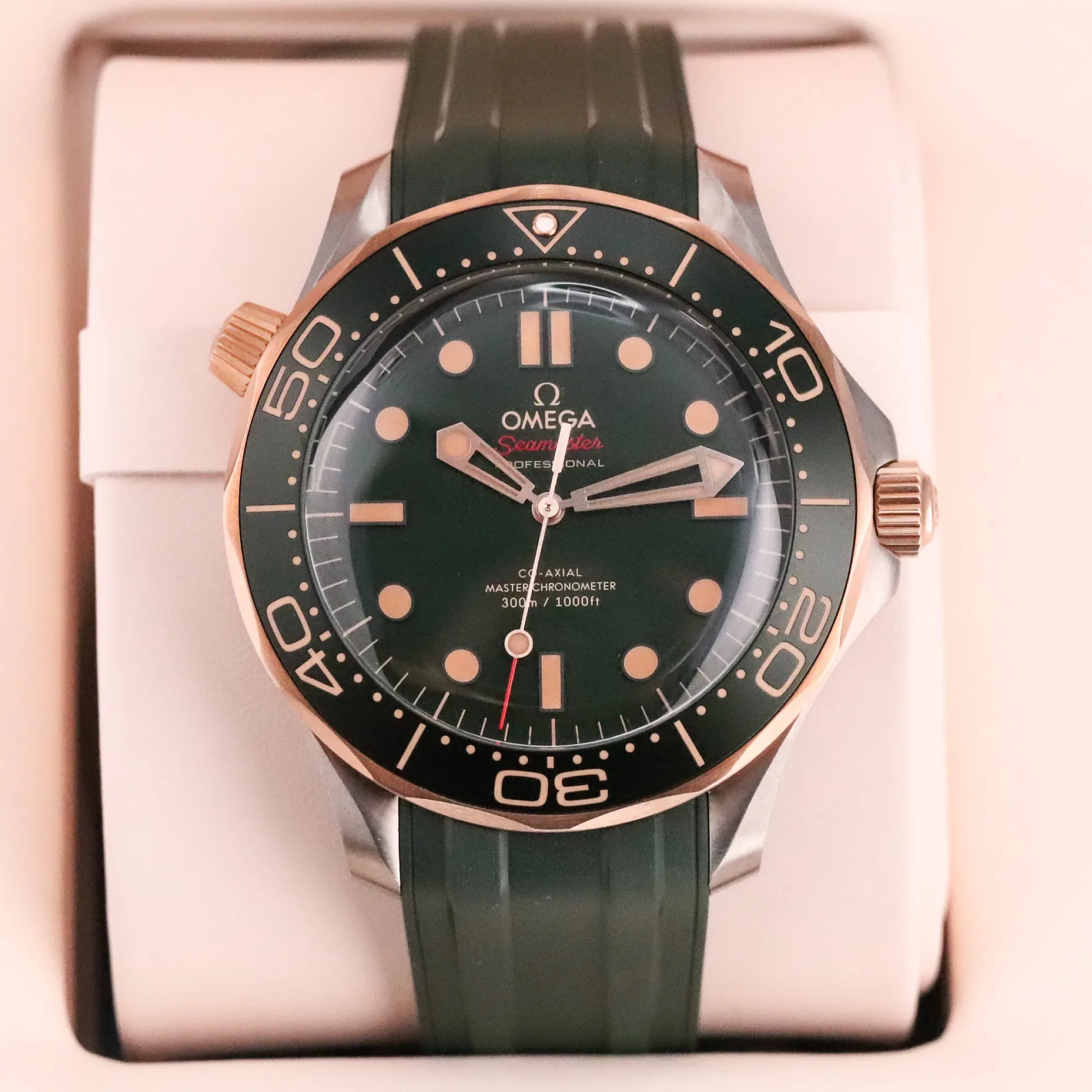 Omega Seamaster Diver 300M "Green Bond"