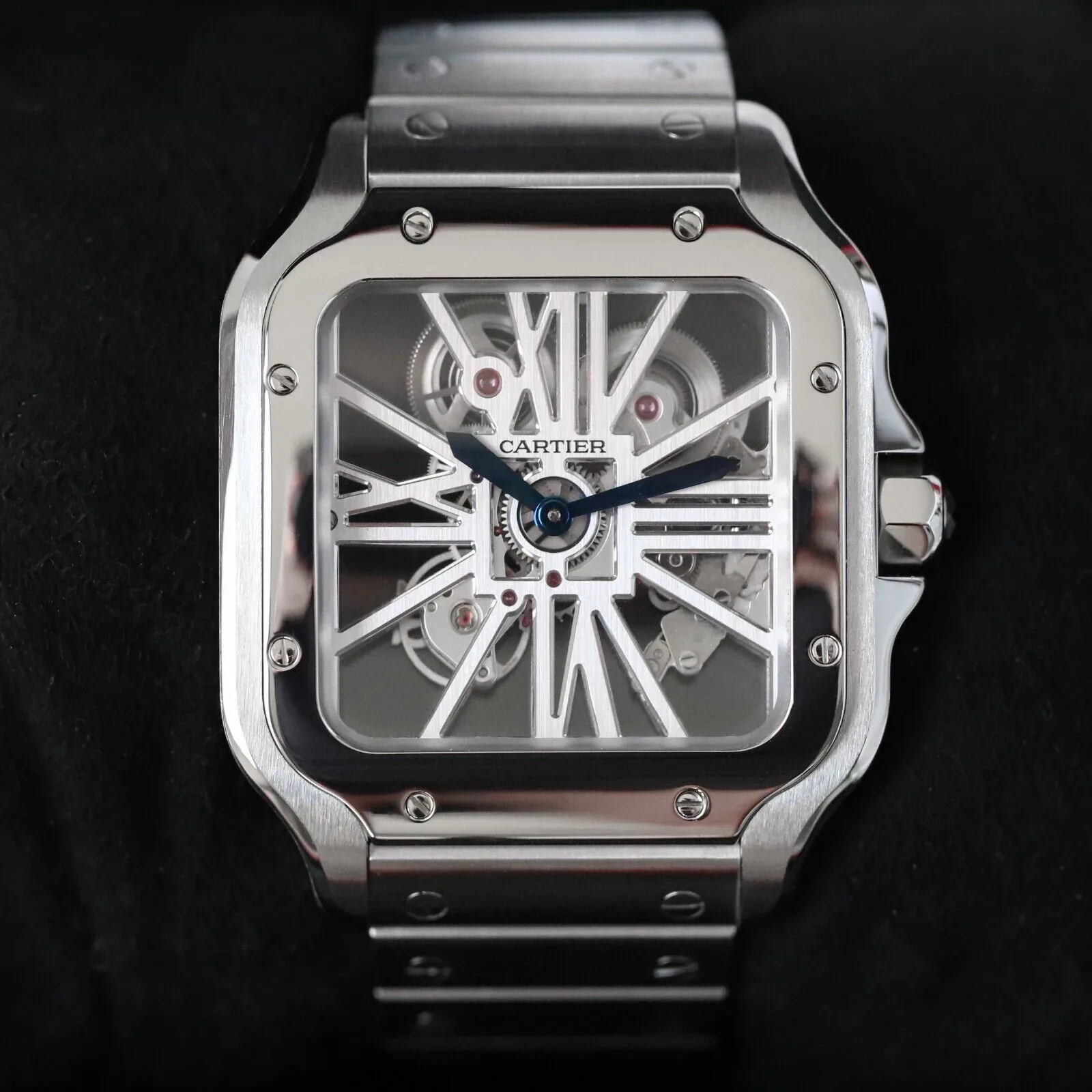 Cartier Santos Skeleton Large 39.8mm